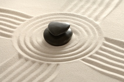 rocks & sand